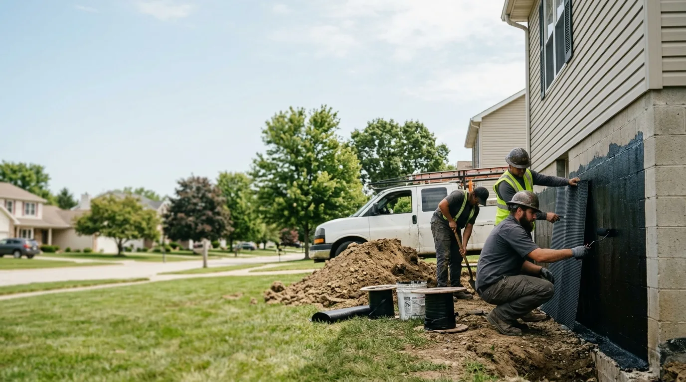 Basement Waterproofing in New Springfield, OH near me